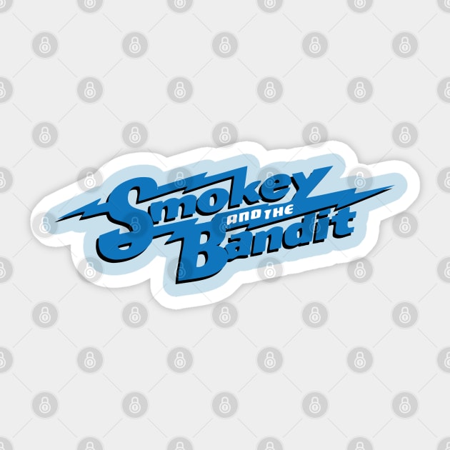 Smokey And The Bandit Vintage Design Sticker by Trendsdk